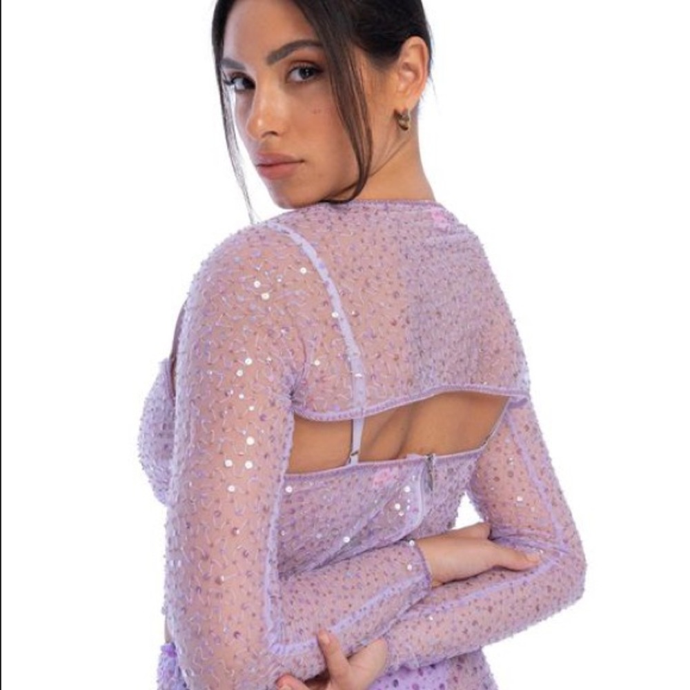DSYPNEA The Shaggin' Shrug in Lafonda Lilac